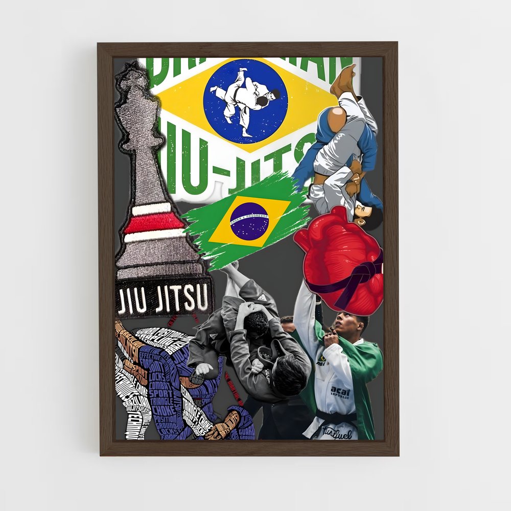 Poster L'Art du Jiu-Jitsu – affiche Jiu-jitsu brésilien (vue 5)